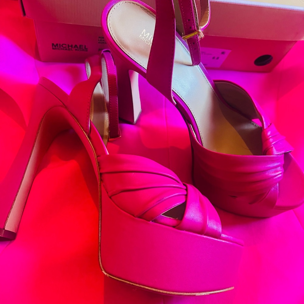 Pink Michael Kors Heels